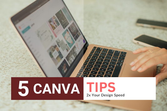 5 canva tips for pinterest
